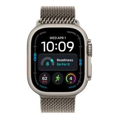 APPLE WATCH ULTRA 4 CELL 49MM NATURAL TIT MILANESE-M