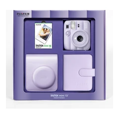 FUJIFILM INSTAX MINI 13 PURPLE BUNDLE BOX