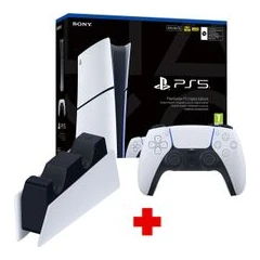PLAYSTATION 5 SLIM DE+КОНТРОЛЕР+DS ЗАРЯДНО