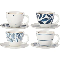 LENOX 890199 BLUE BAY К-Т ЧАШИ ЗА ЕСПРЕСО 8Ч