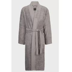 HUGO BOSS 1011439 PLAIN CONCRNH  BATHROBE L