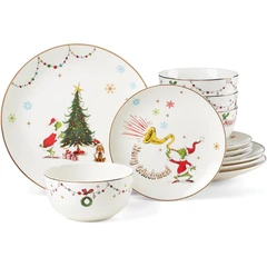 LENOX 895051 MERRY GRINCHMAS СЕТ 12Ч