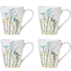 LENOX 896638 WILDFLOWERS DW MUGS СЕТ 4Ч