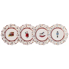 VILLEROY BOCH 14-8585-8815 TOY'S DELIGHT ANNIV СЕТ ЧИНИИ 4БР