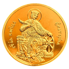 Златен медал Света Екатерина Macoins Gold