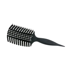 Професионална четка за разресване с естествен косъм Cocco Aura Vent Boar Brush, черна