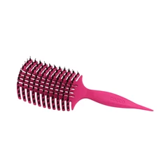 Професионална четка за разресване с естествен косъм Cocco Aura Vent Boar Brush, розова