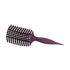 Професионална четка за разресване с естествен косъм Cocco Aura Vent Boar Brush, лилава
