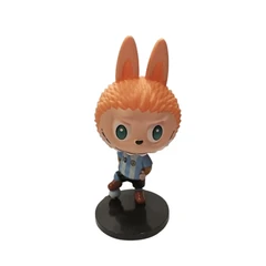 Фигурка Labubu, Тип футболист, пластмаса, Оранжево, 10 см