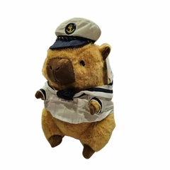 Играчка Капибара, Моряк, Плюшена, 30 см