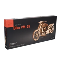 3D Пъзел Ugears Bike VM-02-Дърво-Мотоциклет&nbsp;