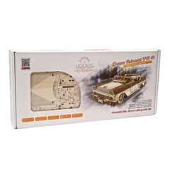 3D Пъзел Ugears Dream Cabriolet VM-05-3D модел Кабриолет&nbsp;