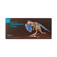 3D Пъзел Ugears Дракон в буря-3Д модел-Дърво&nbsp;