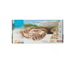 3D Пъзел Ugears Дрифт Болид Cobra -3Д модел-Дърво&nbsp;
