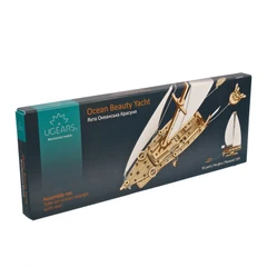 3D Пъзел Ugears Яхта Ocean Beauty Yacht-3Д мини мод&nbsp;