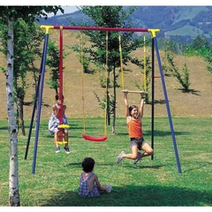 Детска комбинирана люлка с метална конструкция ALCO, Седалка, Скутер и Трапец