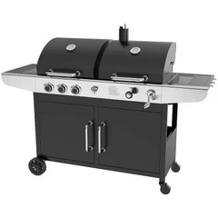Барбекю на газ и дървени въглища LANDMANN DUAL CORE 3.0 Combo Gas & Charcoal Grill