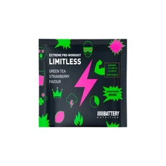 Battery Nutrition Limitless - Азотен Бустер, Вкус Зелен Чай с Ягода, Разфасовка 18g