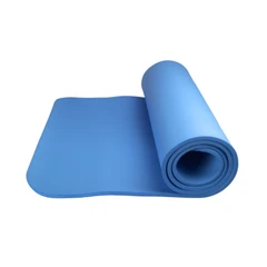 Power System Fitness Yoga Mat Plus - Blue - Постелка за Тренировка, Цвят Син, Материал Гума