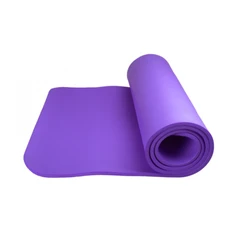 Power System Fitness Yoga Mat Plus - Purple - Постелка за Тренировка, Цвят Лилав, Материал Гума
