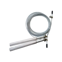 Power System Aluminium Ultra Jump Rope - Silver - Въже за скачане, Цвят Сребърен
