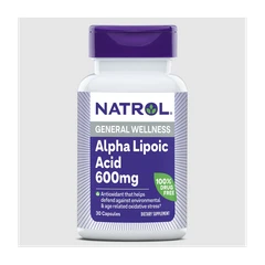 Natrol Alpha Lipoic Acid 600mg - Алфа Липоева Киселина, Разфасовка 30 caps