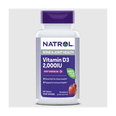 Natrol Vitamin D3 Fast Dissolve - Витамин D, Разфасовка 90 tabs