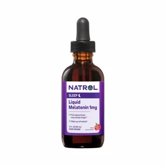 Natrol Melatonin 1mg - Liquid - Мелатонин, Вкус Горски плодове, Разфасовка 60ml