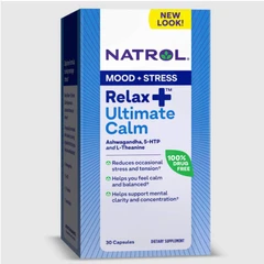 Natrol Relaxia Ultimate Calm, Разфасовка 30 caps