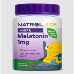 Natrol Kid`s Melatonin 1mg Gummies - Мелатонин, Разфасовка 90 gummies