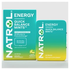 Natrol Quick Balance Mints Energy  - Енергия, Разфасовка 30 Beads
