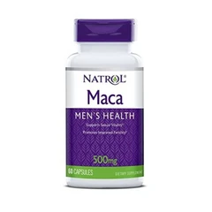 Natrol Maca 500mg, Разфасовка 60 caps
