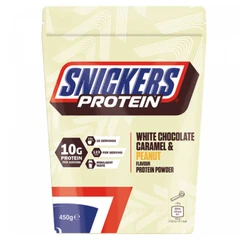 Mars Protein Snickers Hi Protein - White Chocolate - Суроватъчен Протеин, Вкус Бял шоколад с фъстъци, Разфасовка 0.455kg