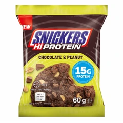 Mars Snickers Hi Protein Cookie - Chocolate & Peanut - Протеинова Бисквита, Вкус Шоколад с фъстъци, Разфасовка 60g