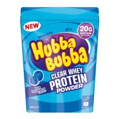 Mars Protein Hubba Bubba Clear Whey - Протеин Изолат, Вкус Синя малина, Разфасовка 0.405kg