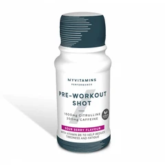 Myprotein Pre-Workout Shot - Азотен Бустер, Вкус Горски плодове, Разфасовка 60ml