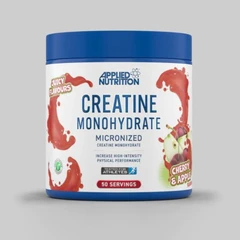 Applied Nutrition Creatine Monohydrate Flavoured - Креатин, Вкус Ябълка и череша, Разфасовка 250g