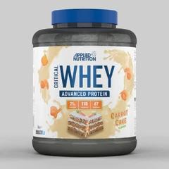 Applied Nutrition Critical Whey - Суроватъчен Протеин, Вкус Торта с моркови, Разфасовка 2kg