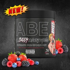 Applied Nutrition ABE - Ultimate Pre-Workout - Азотен Бустер, Вкус Горски плодове, Разфасовка 0.375kg