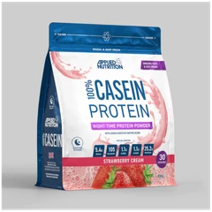 Applied Nutrition 100% Casein - Казеин, Вкус Ягода, Разфасовка 900g