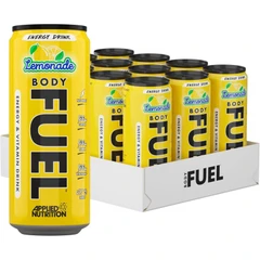 Applied Nutrition Body Fuel - Energy Can - Енергийна Напитка с Електролити и Витамини, Вкус Лимонада, Разфасовка 330ml