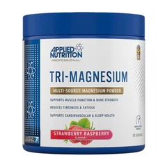 Applied Nutrition Tri-Magnesium Powder - Три-Магнезий, Вкус Ягода с малина, Разфасовка 200g