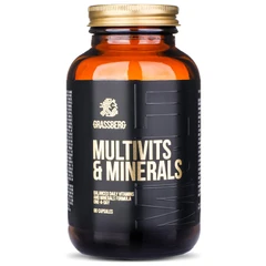 Grassberg Multivits & Minerals - Мултивитамини, Разфасовка 90 caps