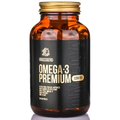 Grassberg Omega-3 Premium 1200mg - Омега, Разфасовка 90 sgels