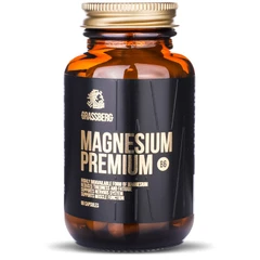 Grassberg Magnesium Premium B6 - Магнезий + Витамин B6, Разфасовка 60 caps