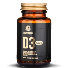 Grassberg Vitamin D3 - Витамин D, Разфасовка 90 sgels