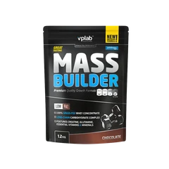 VPLab Mass Builder - Гейнър, Вкус Шоколад, Разфасовка 1.200kg