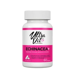 UltraVit Echinacea+ - Ехинацея, Разфасовка 60 caps