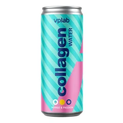 VPLab Collagen Water - Колагенова Напитка, Вкус Манго и маракуя, Разфасовка 330ml