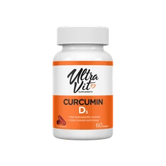 UltraVit Curcumin Vitamin D3 - Куркума + Витамин D3, Разфасовка 60 sgels